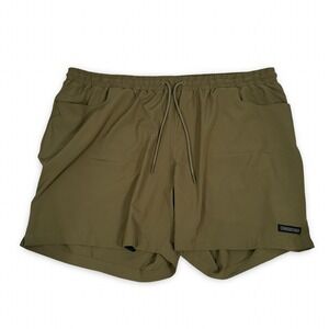 One Bone Mens Size E Olive Green Performance Hybrid Swim Shorts OB202 Stretch